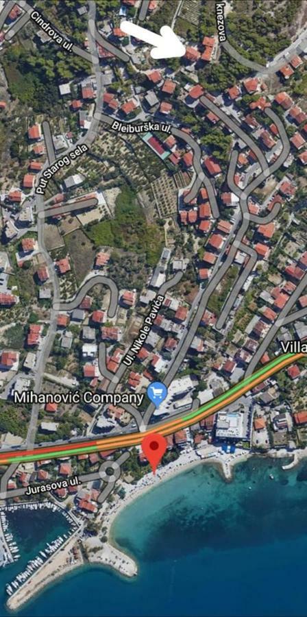 Apartman Nikola Leilighet Podstrana Eksteriør bilde